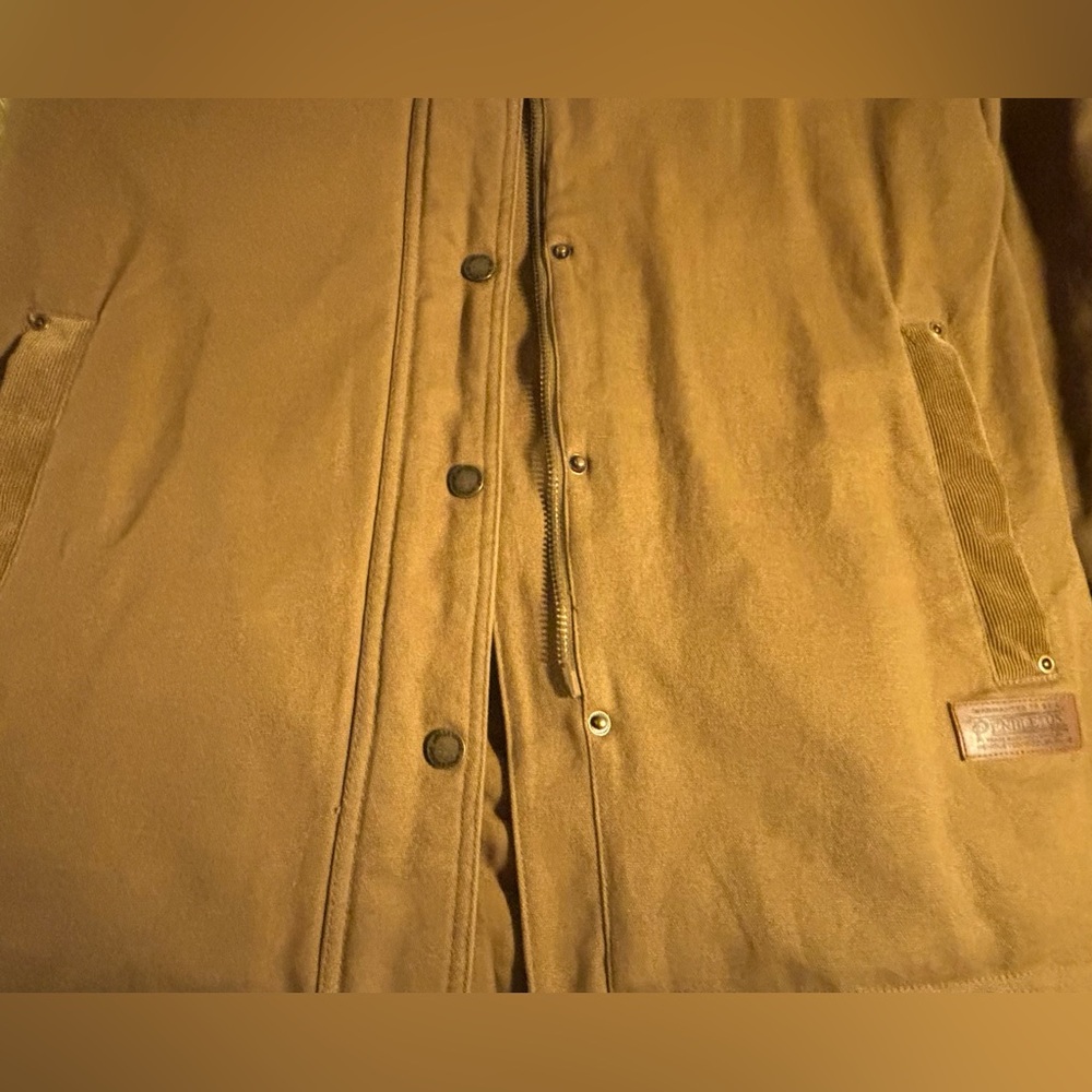 Pendleton Women's Marias Canvas Cord Trim Parka (NWT) - Picture 15 of 15